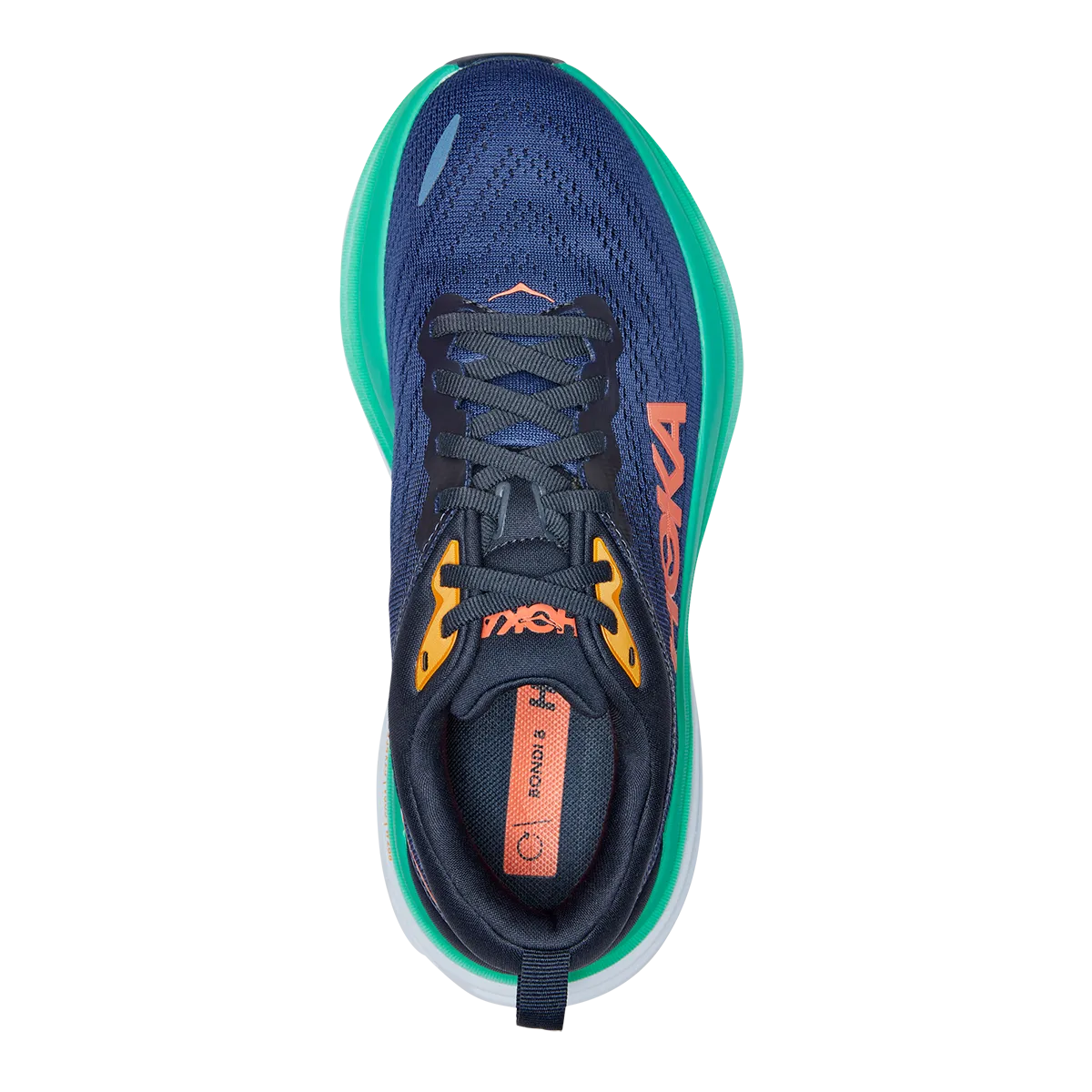 Hoka Bondi 8 - Outer Space - Bellwether Blue