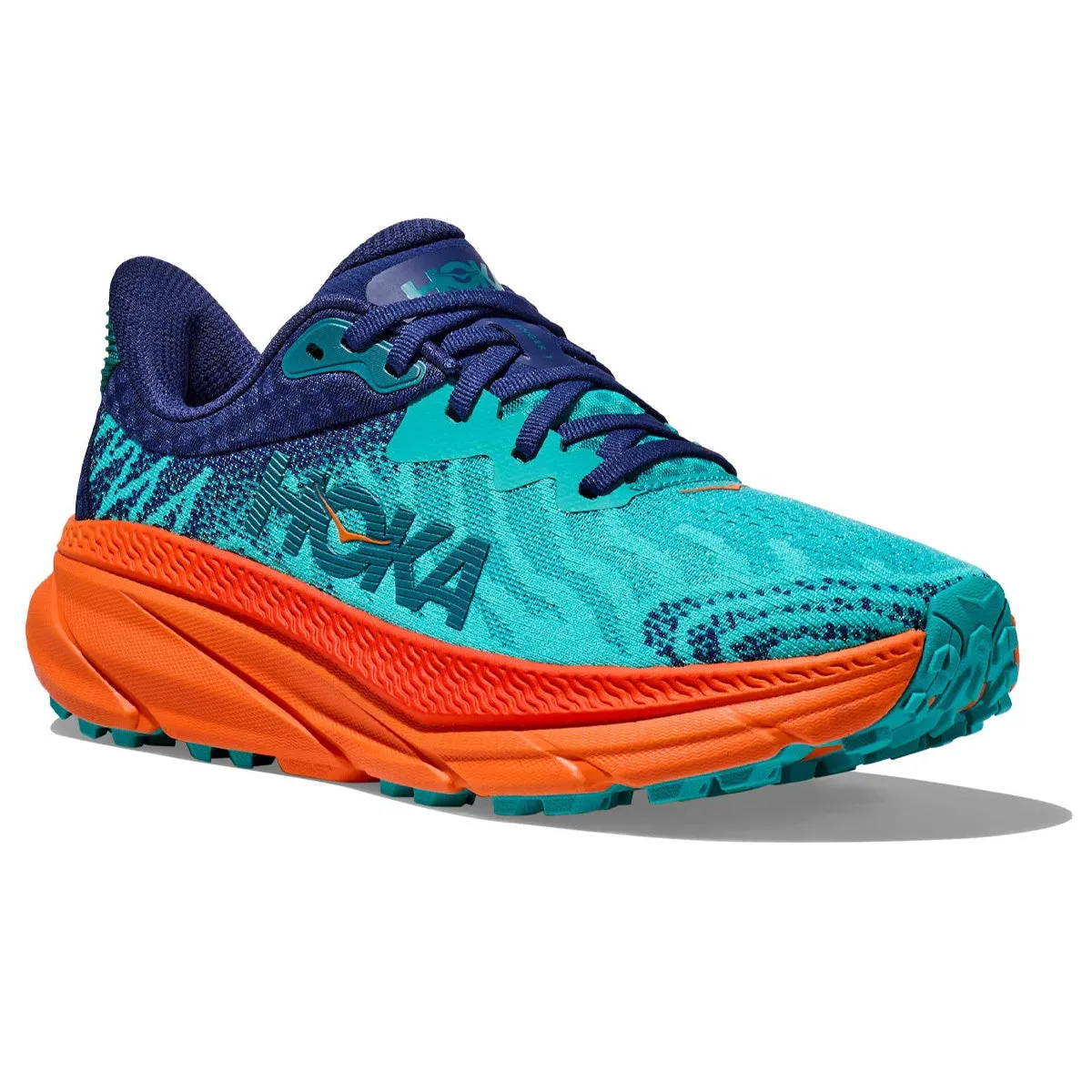 Hoka Challenger ATR 7 Mens | Ceramic/vib Orange