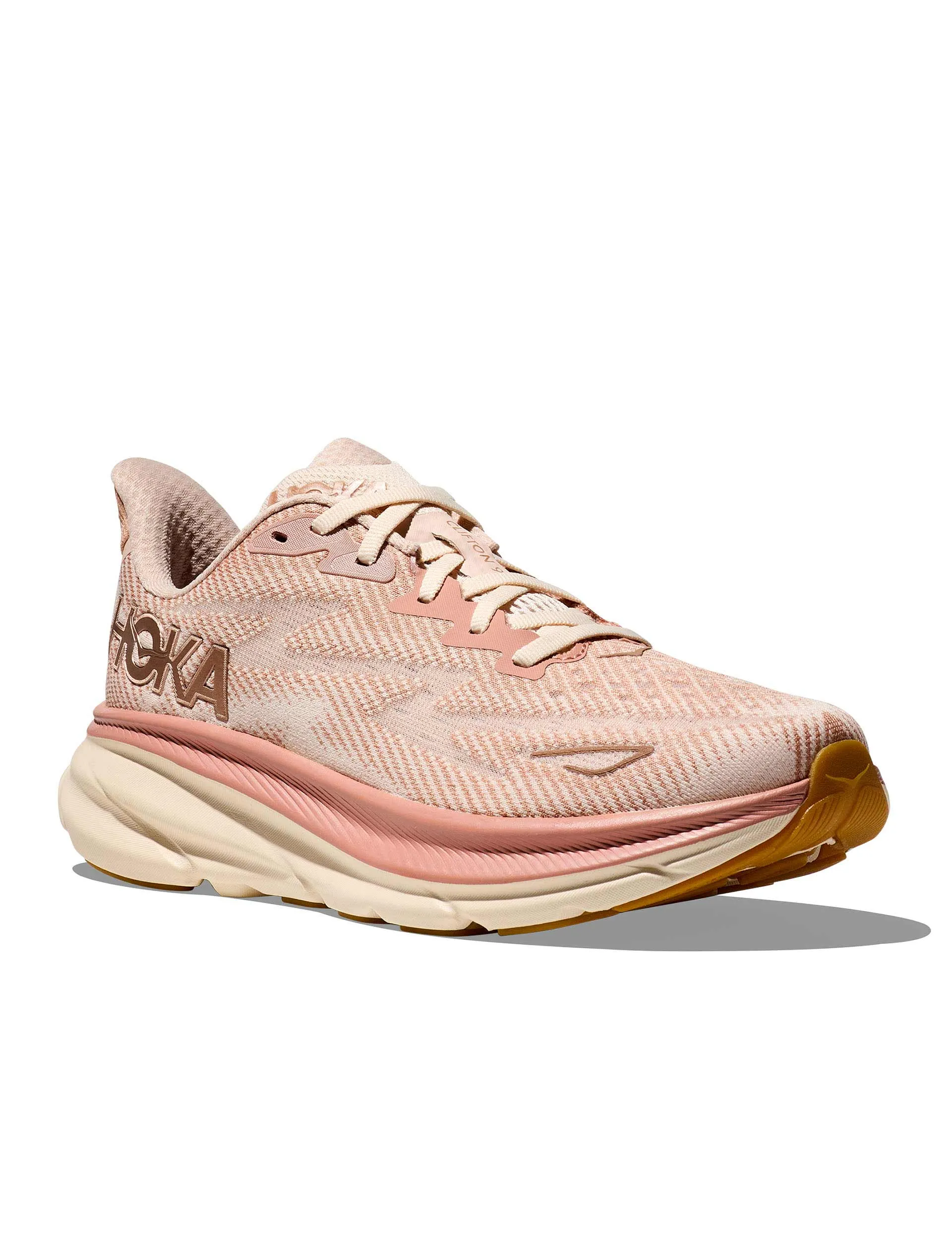 HOKA Clifton 9 - Sandstone/Cream