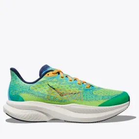 Hoka Kid’s Mach 6 Lettuce/Bellwether Blue