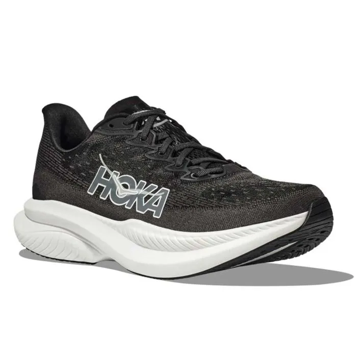 HOKA Men's Mach 6 Black White