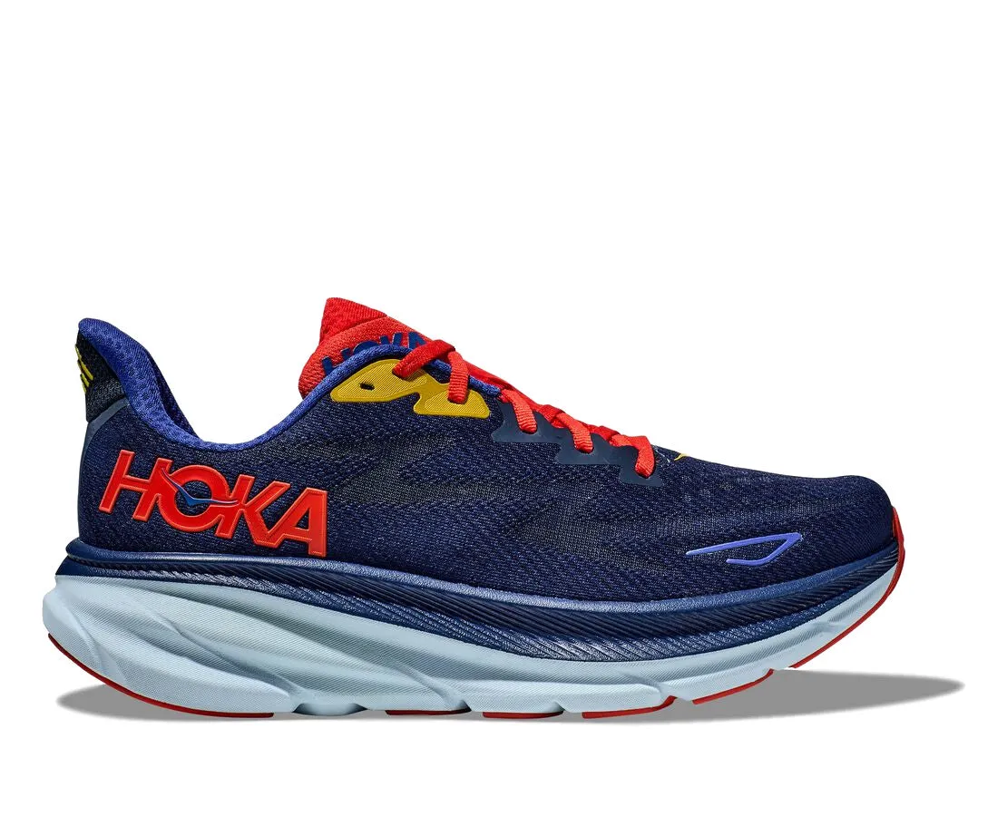 HOKA Men's Clifton 9 - Bellwether Blue/Dazzling Blue