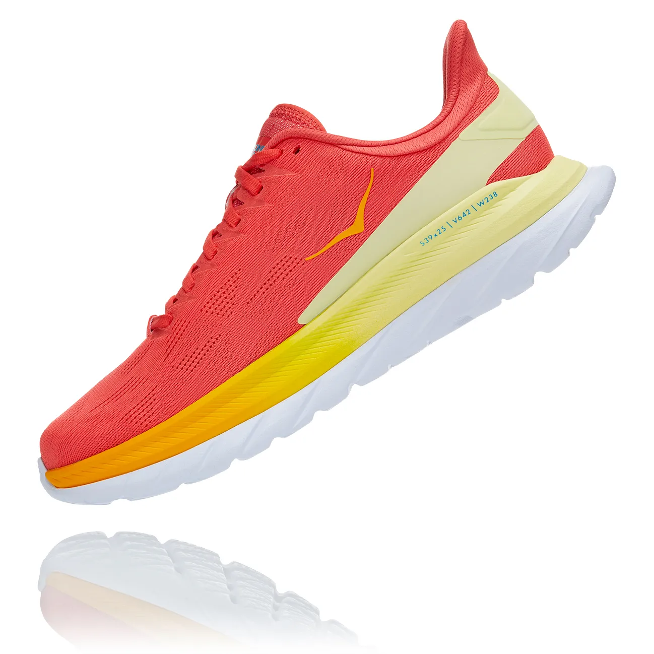 Hoka Men's Mach 4 Hot Coral/Saffron | Buy Hoka Men's Mach 4 Hot Coral/Saffron here | Outnorth