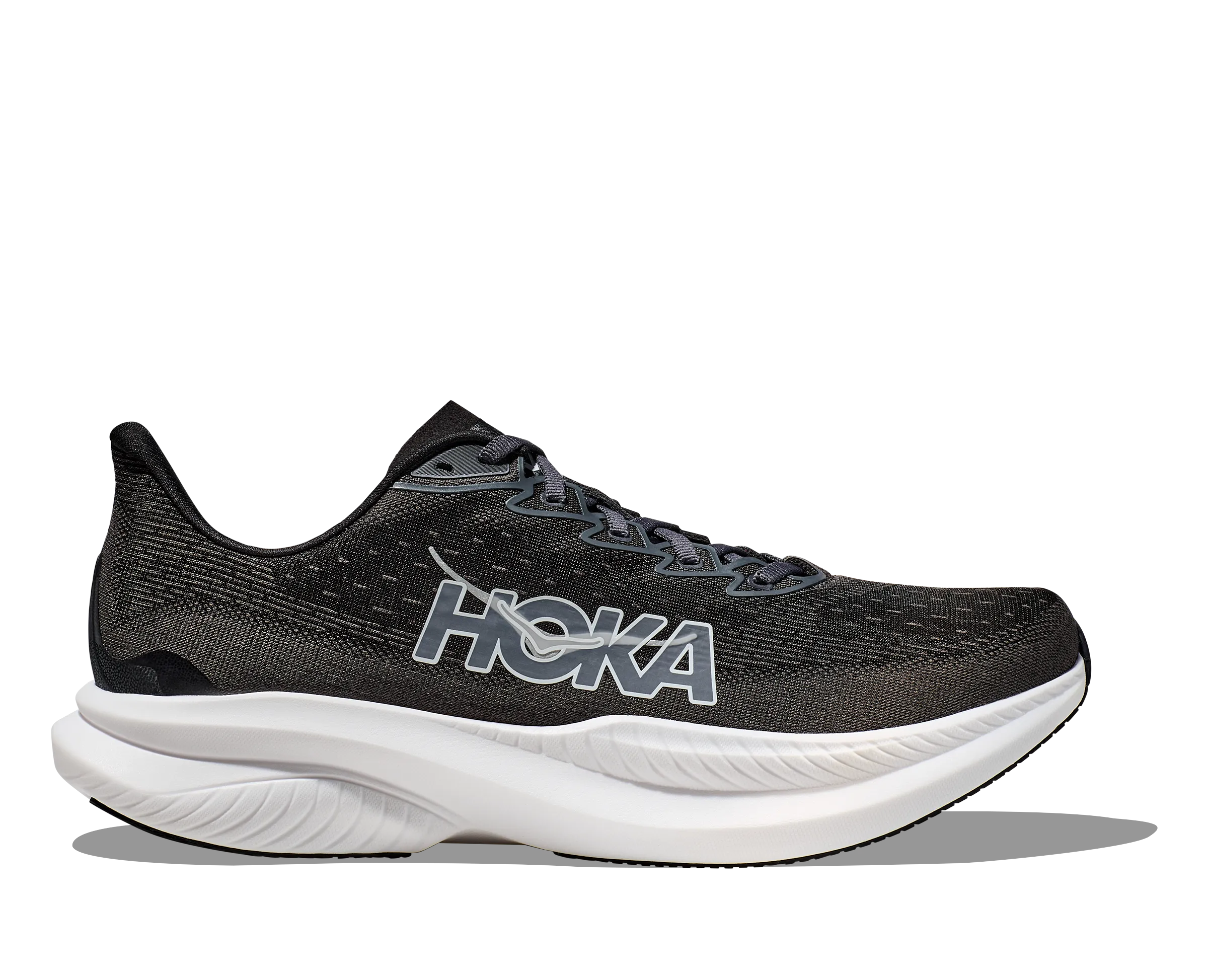 Hoka Men's Mach 6 Black / White | Buy Hoka Men's Mach 6 Black / White here | Outnorth