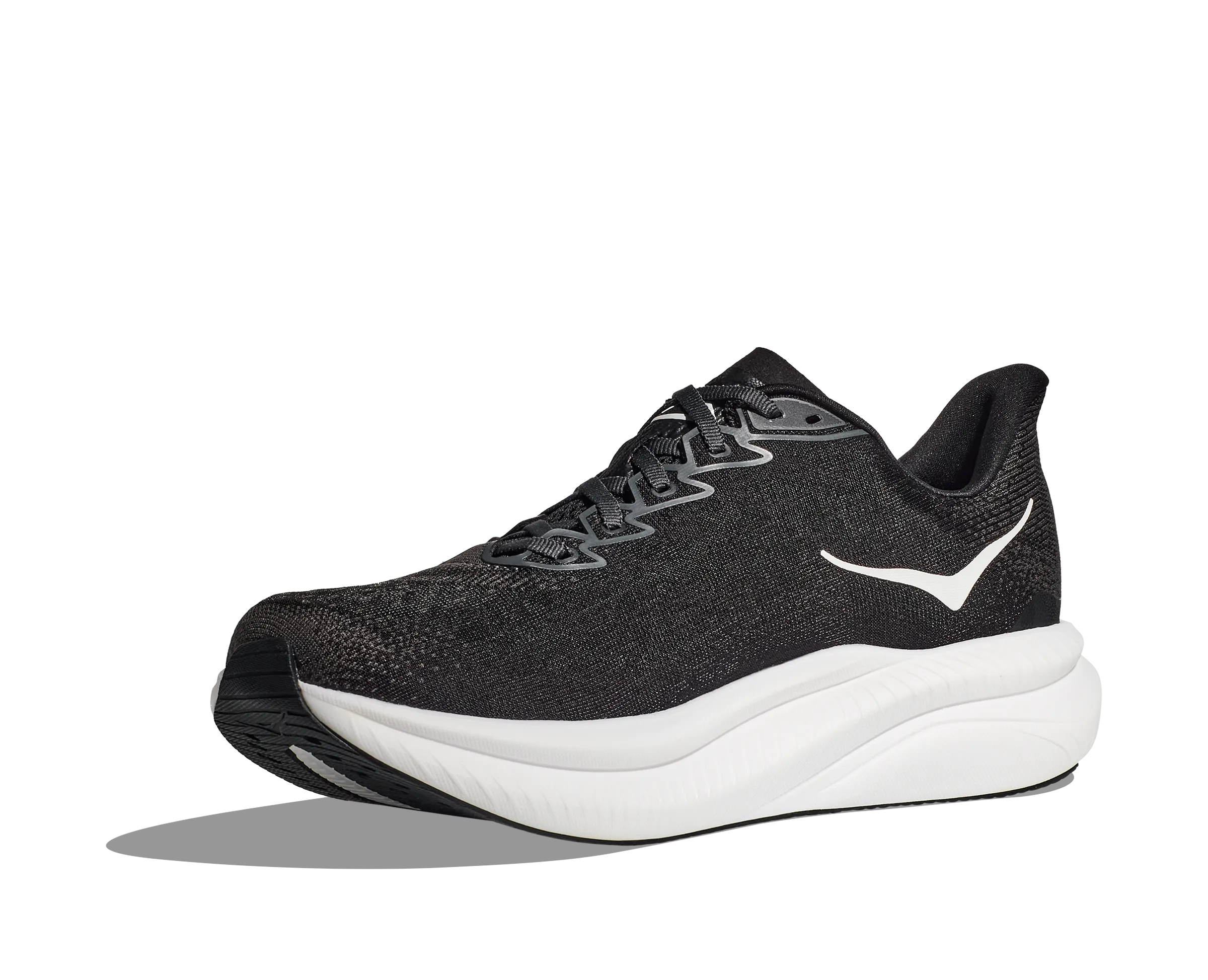 Hoka Men's Mach 6 Black / White | Buy Hoka Men's Mach 6 Black / White here | Outnorth