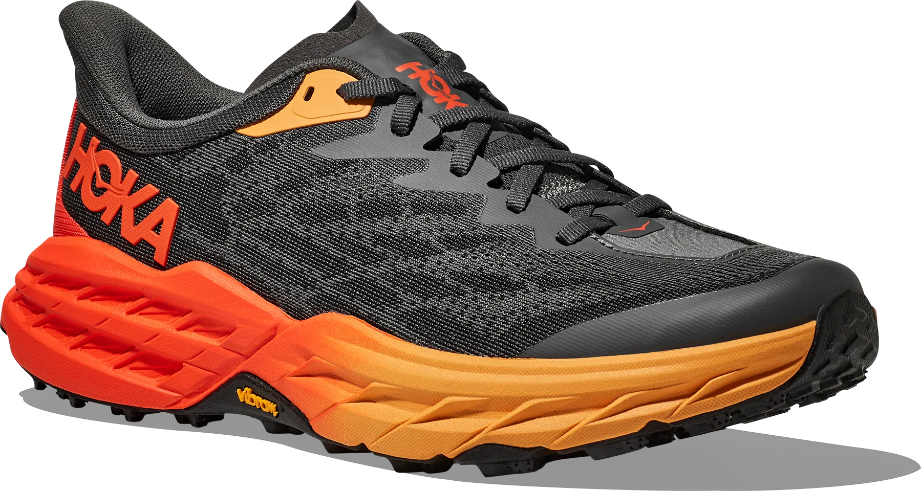 Hoka Men's Speedgoat 5 Castlerock/Flame | Buy Hoka Men's Speedgoat 5 Castlerock/Flame here | Outnorth