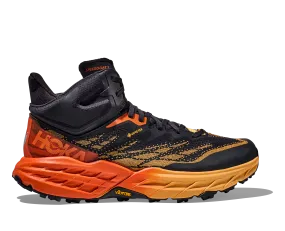 Hoka Men's Speedgoat 5 Mid GORE-TEX Blue Graphite / Amber Yellow | Buy Hoka Men's Speedgoat 5 Mid GORE-TEX Blue Graphi