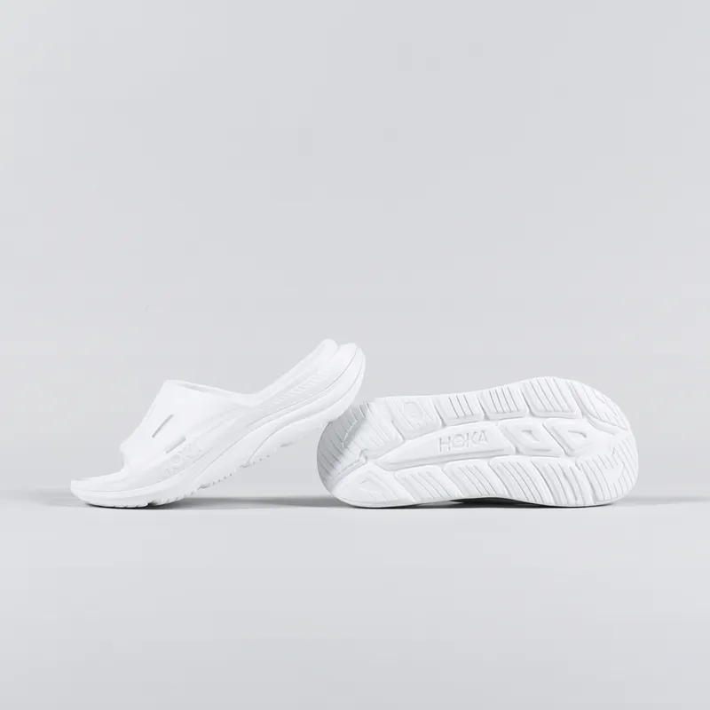 HOKA Ora Recovery Slide 3 White