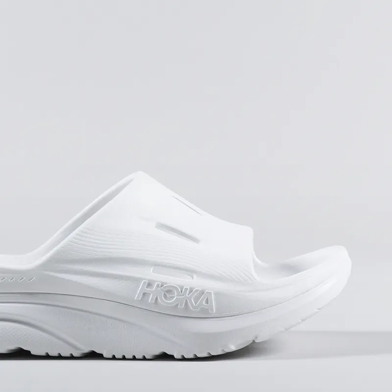 HOKA Ora Recovery Slide 3 White