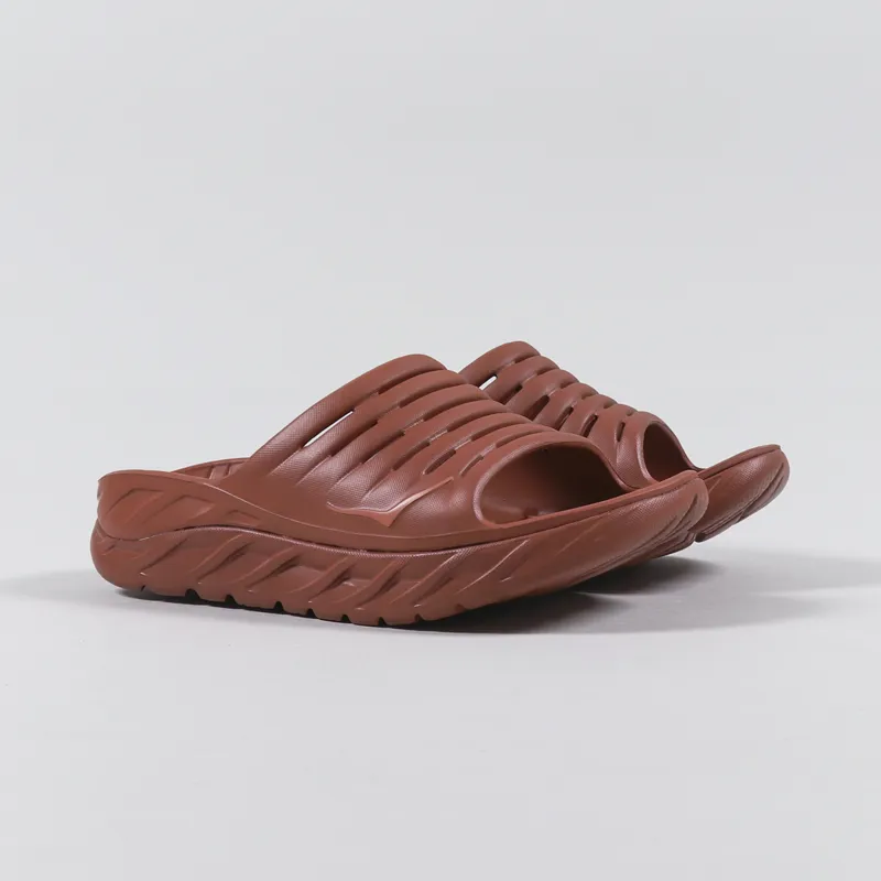 HOKA Ora Recovery Slide Baked Clay