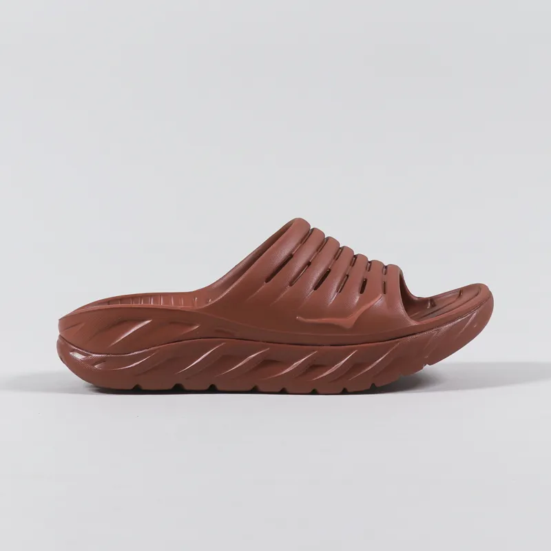 HOKA Ora Recovery Slide Baked Clay