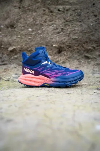 Hoka Speedgoat 5 Mid GORE-TEX Bellwether Blue / Camellia