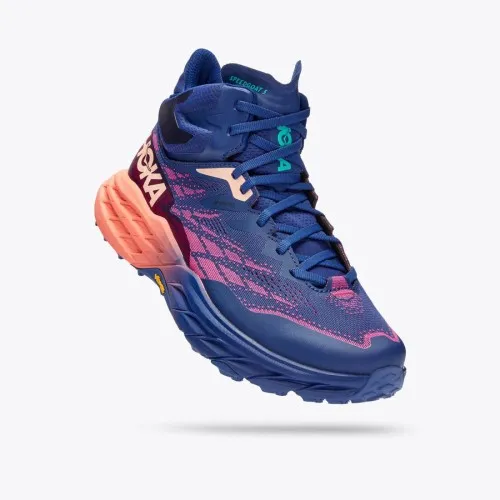 Hoka Speedgoat 5 Mid GORE-TEX Bellwether Blue / Camellia