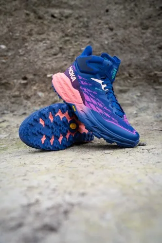 Hoka Speedgoat 5 Mid GORE-TEX Bellwether Blue / Camellia