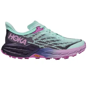 Hoka  Speedgoat 5 Wide D Womens Trail Running Shoes Sunlit Ocean/Night Sky