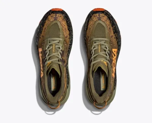 Hoka Speedgoat 6 Wide Antique Olive / Squash