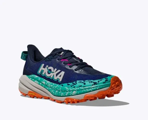 Hoka Speedgoat 6 Wide Varsity Navy / Meteor