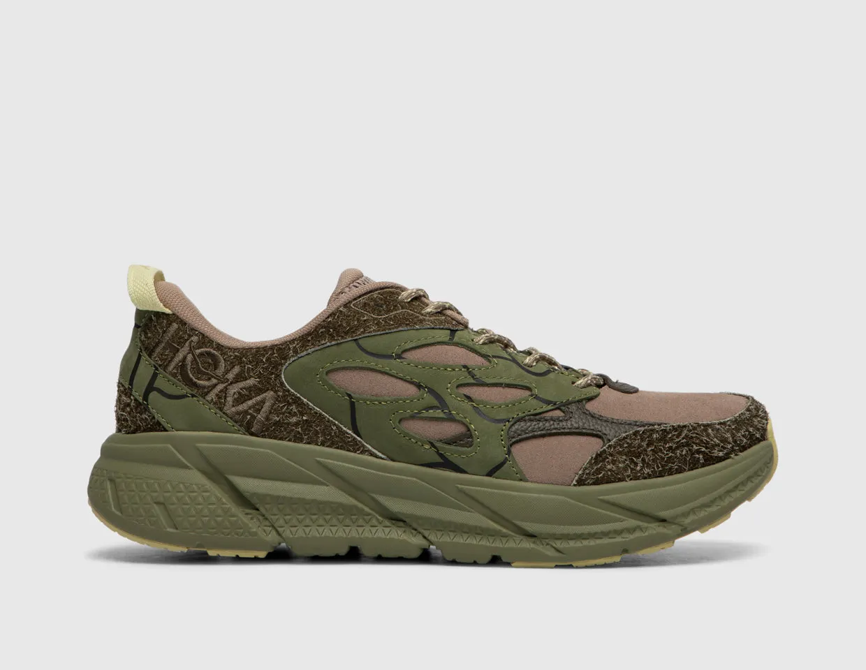 Hoka U Clifton L Suede TP Dune / Fennel