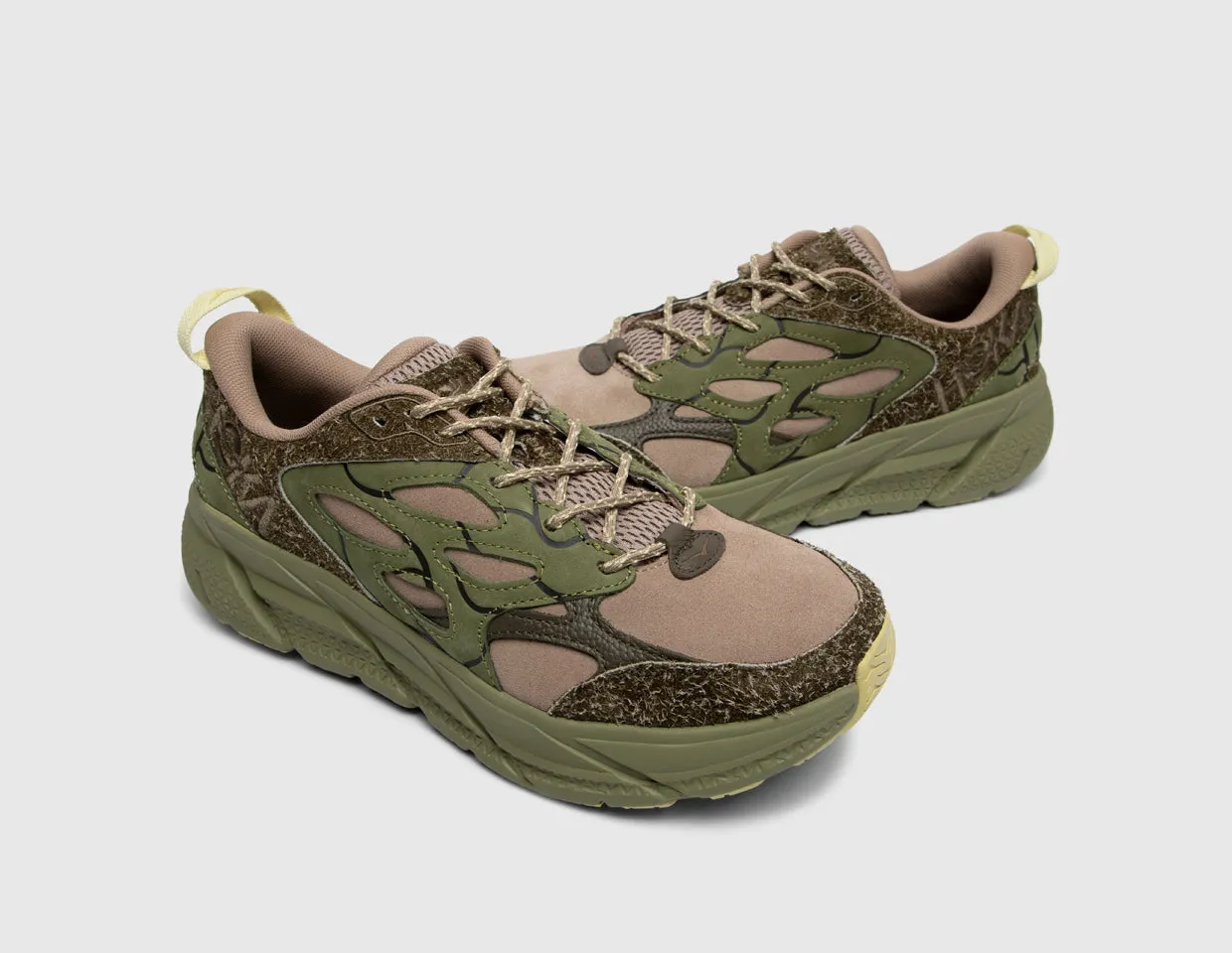 Hoka U Clifton L Suede TP Dune / Fennel