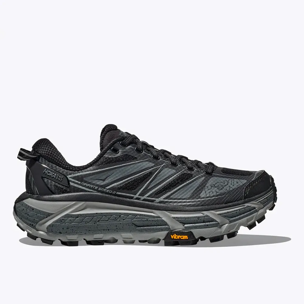    HOKA  -  U Mafate Speed 2 Sneakers - Black