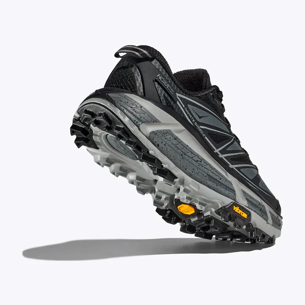    HOKA  -  U Mafate Speed 2 Sneakers - Black