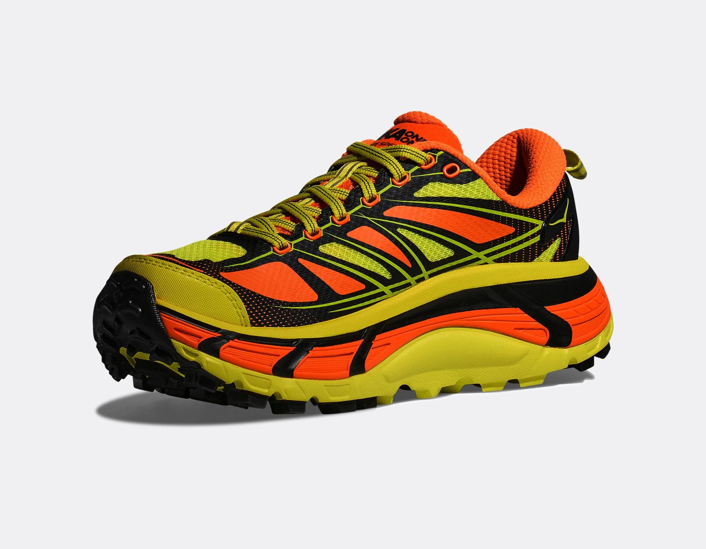 Hoka Unisex Mafate Speed 2 - Electric Tangerine Hoka Citrus