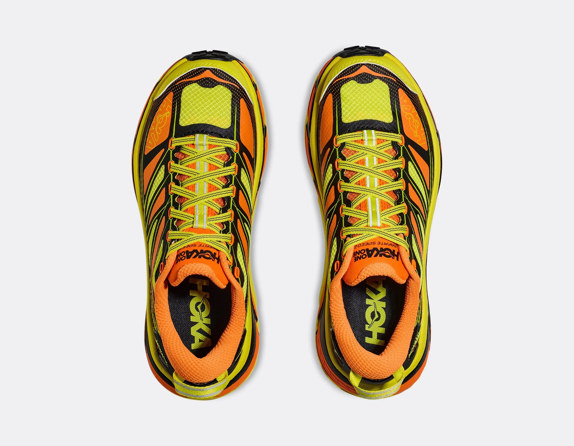 Hoka Unisex Mafate Speed 2 - Electric Tangerine Hoka Citrus