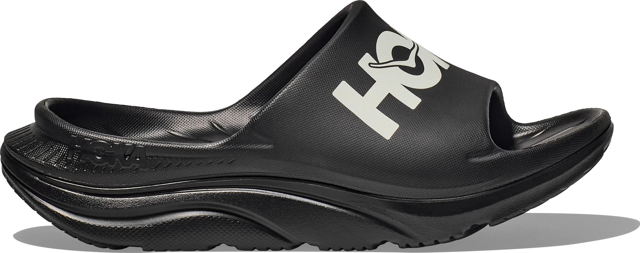 Hoka Unisex Ora Athletic Slide Black/White | Buy Hoka Unisex Ora Athletic Slide Black/White here | Outnorth