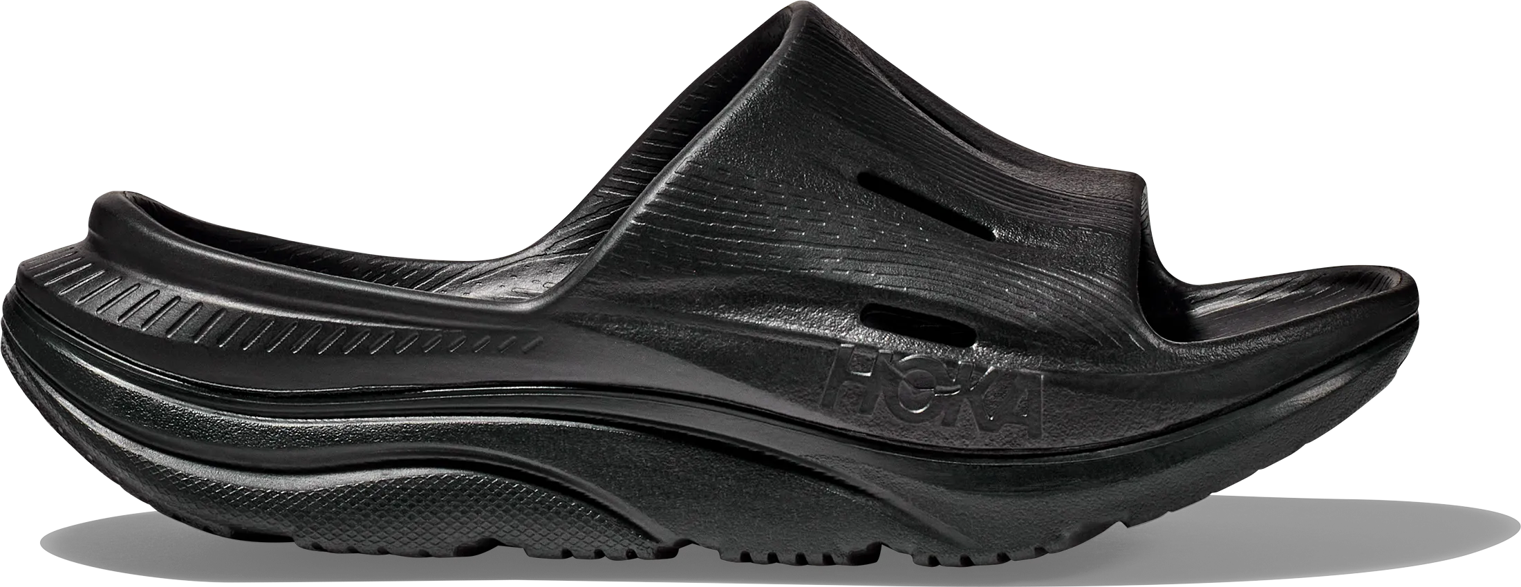 Hoka Unisex Ora Recovery Slide 3 Black/Black | Buy Hoka Unisex Ora Recovery Slide 3 Black/Black here | Outnorth