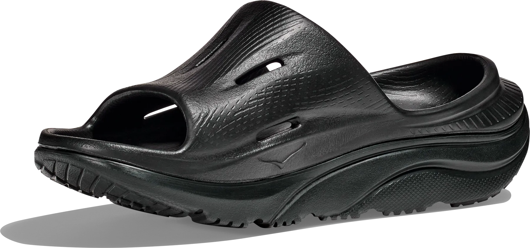 Hoka Unisex Ora Recovery Slide 3 Black/Black | Buy Hoka Unisex Ora Recovery Slide 3 Black/Black here | Outnorth