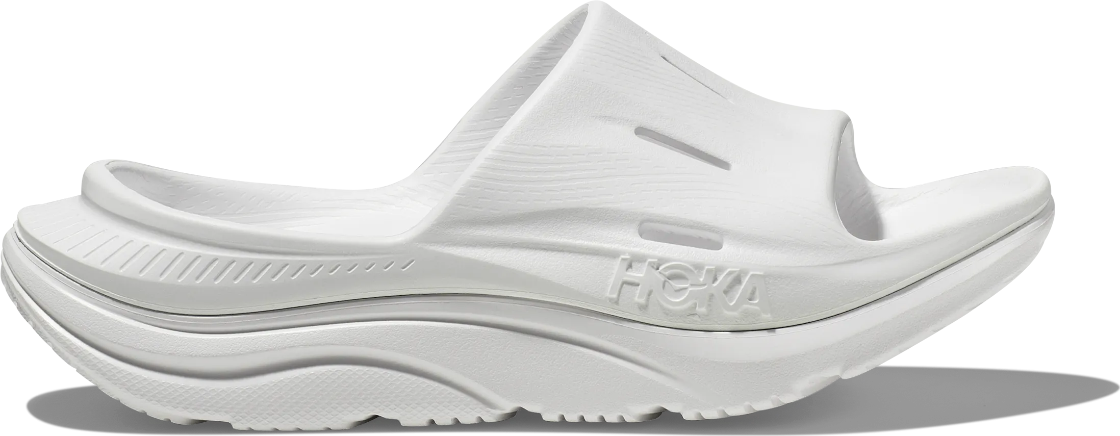 Hoka Unisex Ora Recovery Slide 3 White/White | Buy Hoka Unisex Ora Recovery Slide 3 White/White here | Outnorth