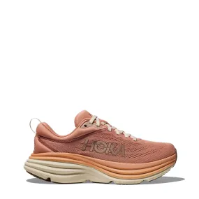 Hoka Womens Bondi 8 Trainer Sandstone / Cream