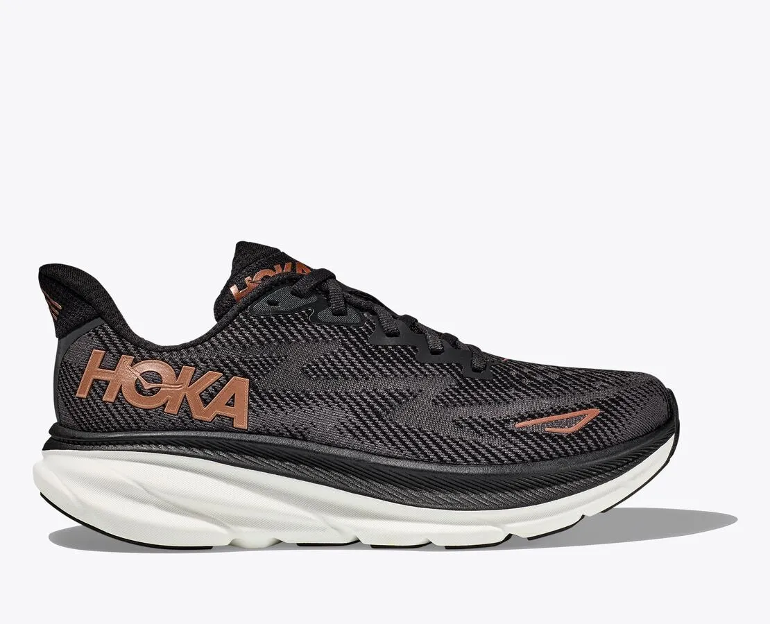 Hoka Women's Clifton 9 Running Shoe in Gull/Sea Ice, Vanilla/Astral, Black/Stellar Blue, Chalk Violet, Airy Blue, White & Black/