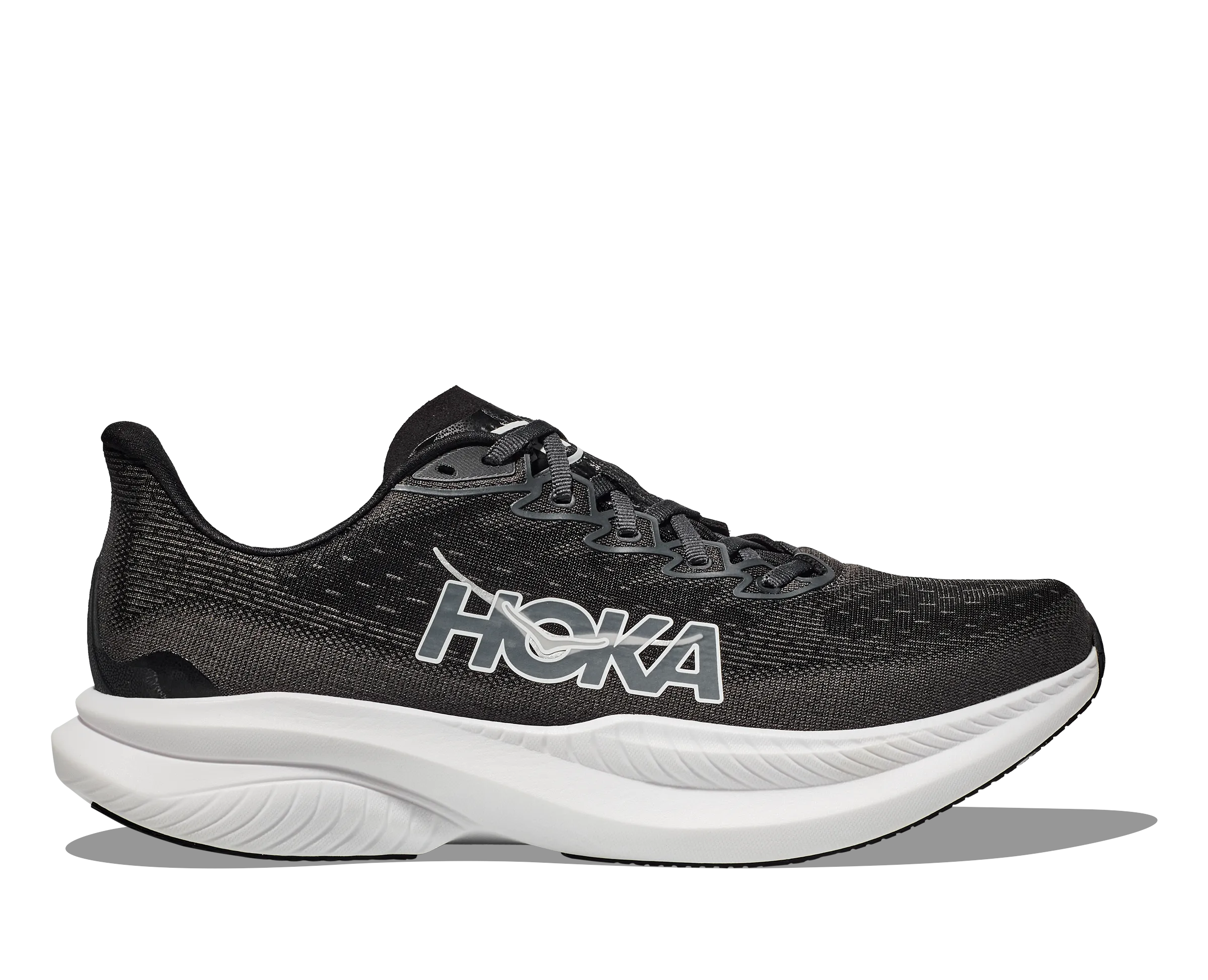 Hoka Women's Mach 6 Black / White | Buy Hoka Women's Mach 6 Black / White here | Outnorth