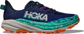 Hoka Women's Speedgoat 6 Wide Varsity Navy / Meteor | Buy Hoka Women's Speedgoat 6 Wide Varsity Navy / Meteor here | O