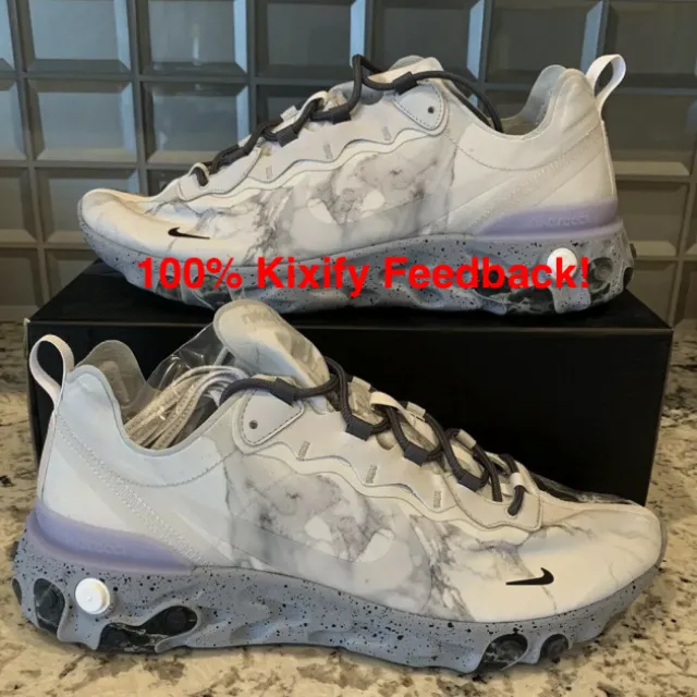 Kendrick lamar x nike react element 55 pure platinum