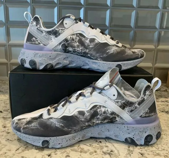 Kendrick lamar x nike react element 55 pure platinum