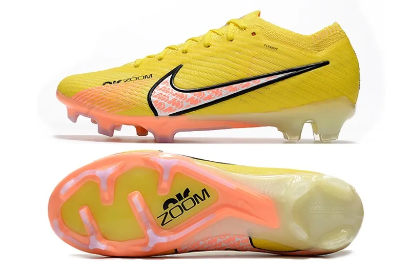 Kids Nike Air Zoom Mercurial Vapor 15 Elite FG Lucent Pack - Yellow Strike/Sunset Glow/Volt Ice