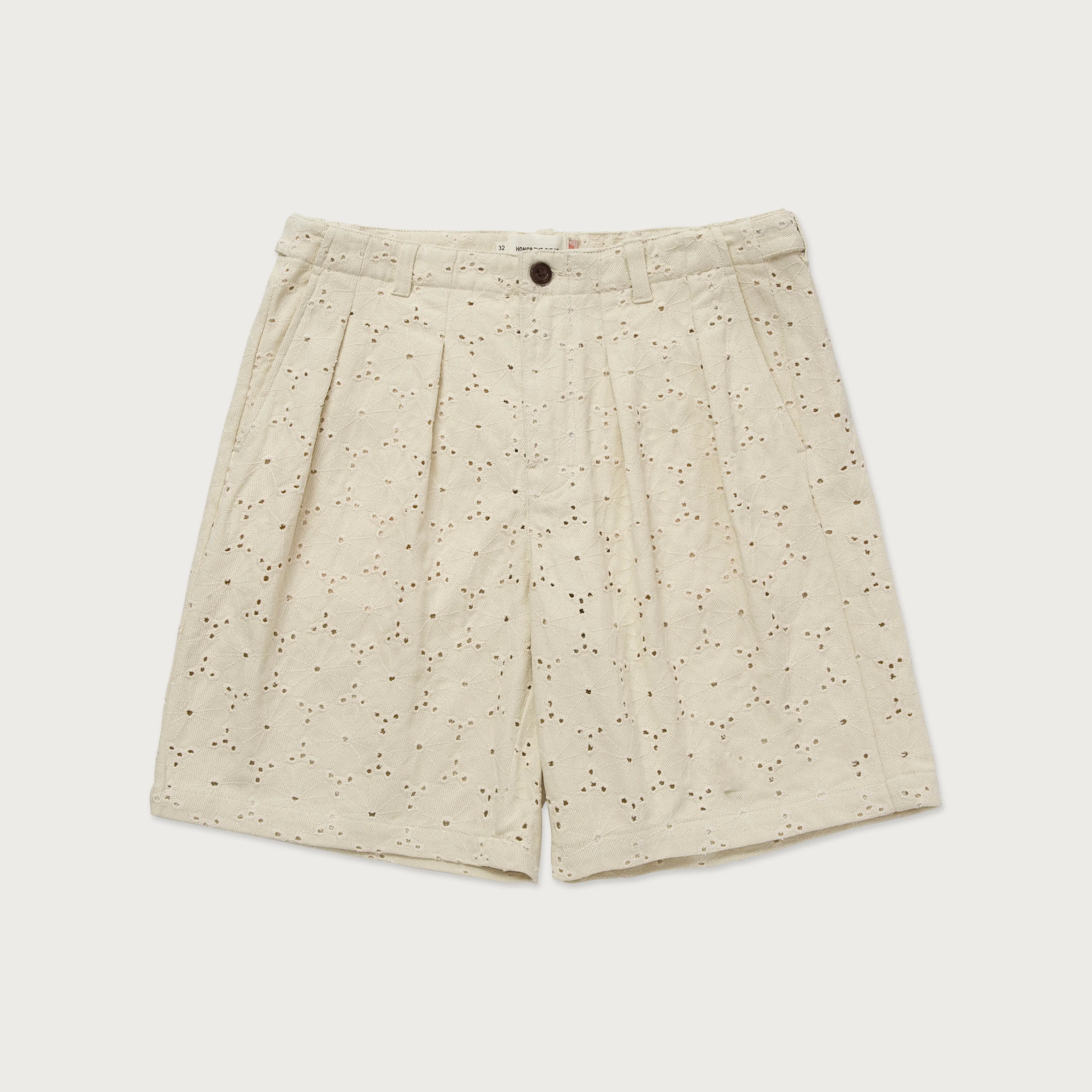 Legacy Eyelet Short - Bone