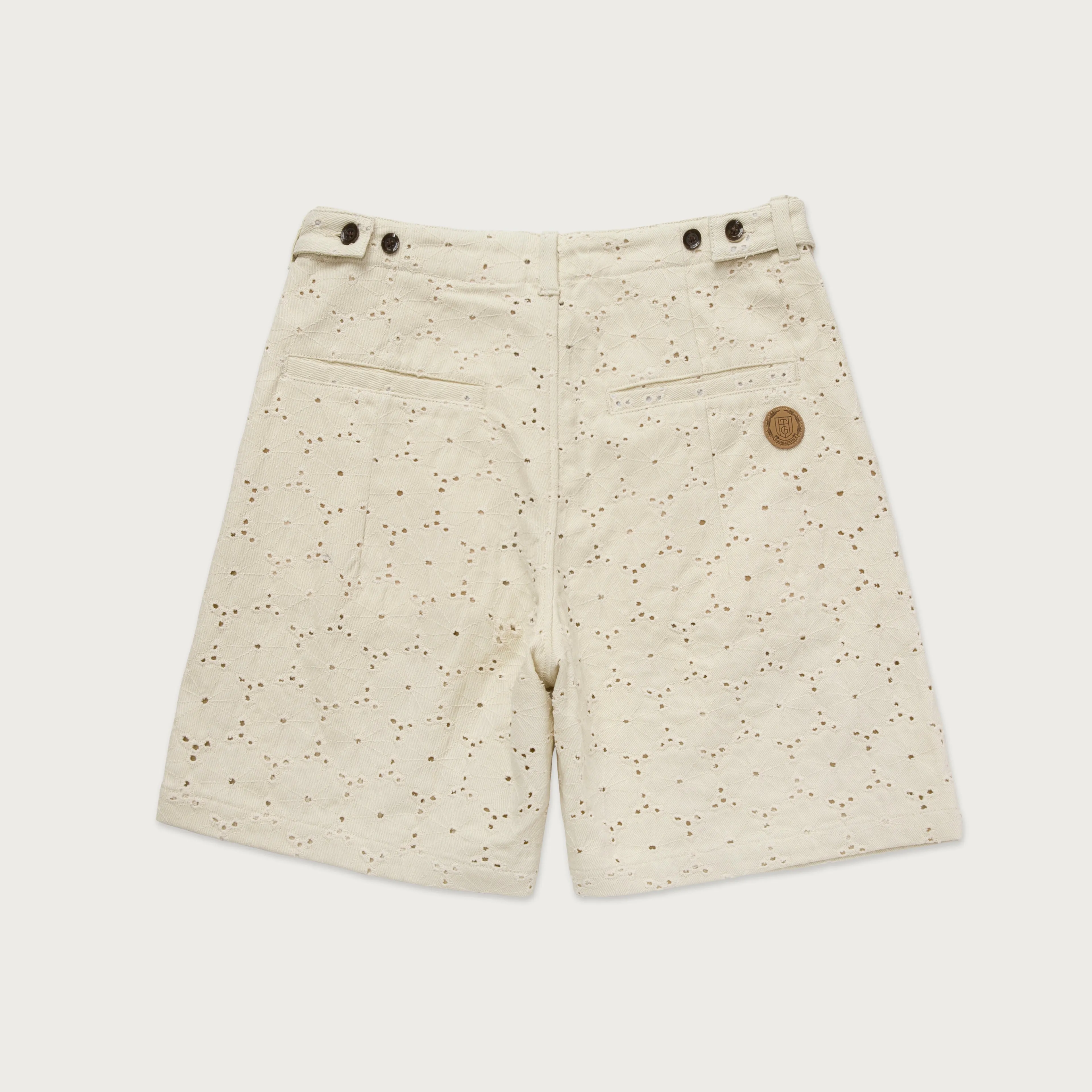 Legacy Eyelet Short - Bone