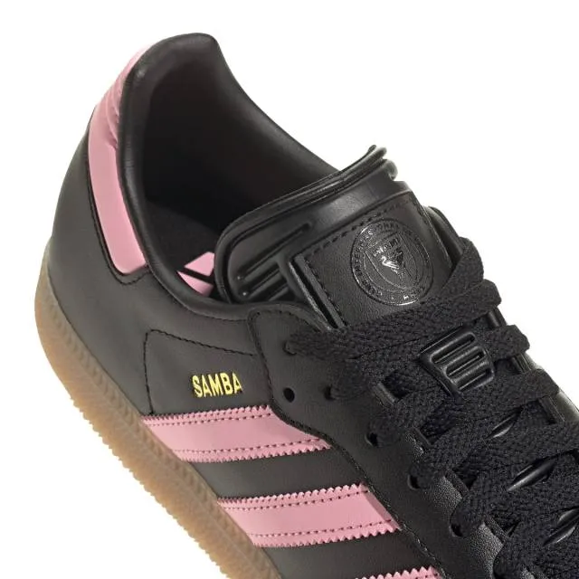 Lionel messi x adidas samba (inter miami cf away kit/ core black/ light pink/ gum) men us 8-13 ih8157