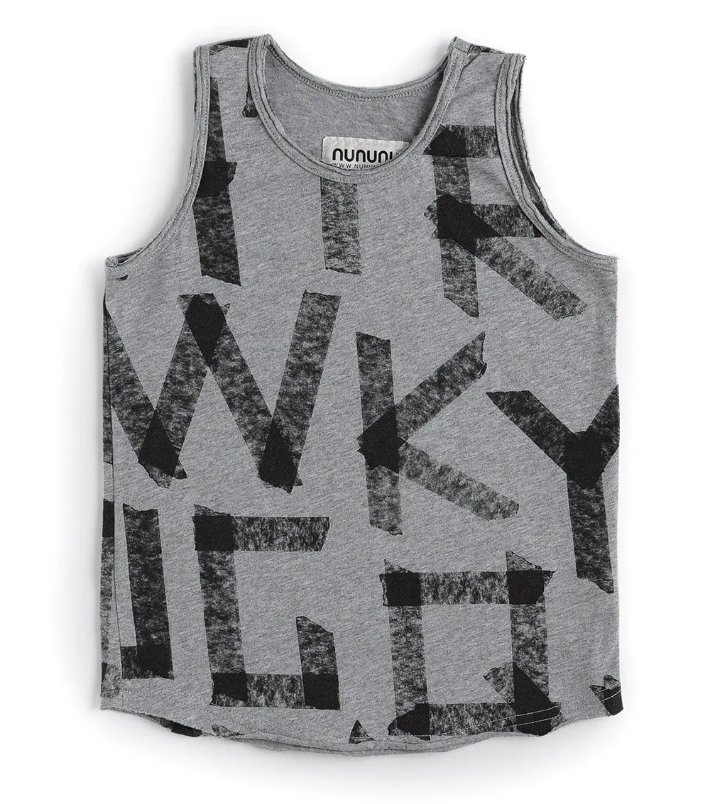 masking tape tank top