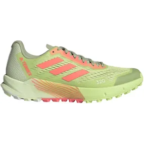 Men's Adidas Terrex Agravic Flow 2, Pulse Lime/Turbo/White, 11.5 D Medium