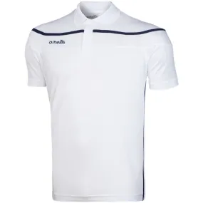 Men's Auckland Polo Shirt White / Navy