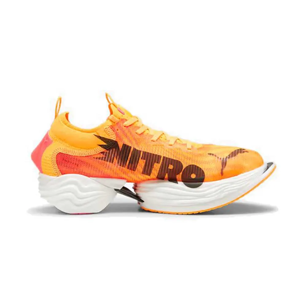 Men's FAST-R NITRO Elite 2 Running Shoe - Sun Stream-Sunset Glow-PUMA White - Regular (D)