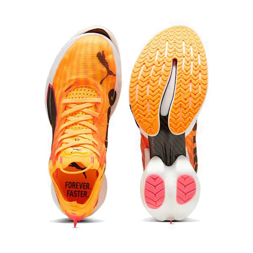 Men's FAST-R NITRO Elite 2 Running Shoe - Sun Stream-Sunset Glow-PUMA White - Regular (D)