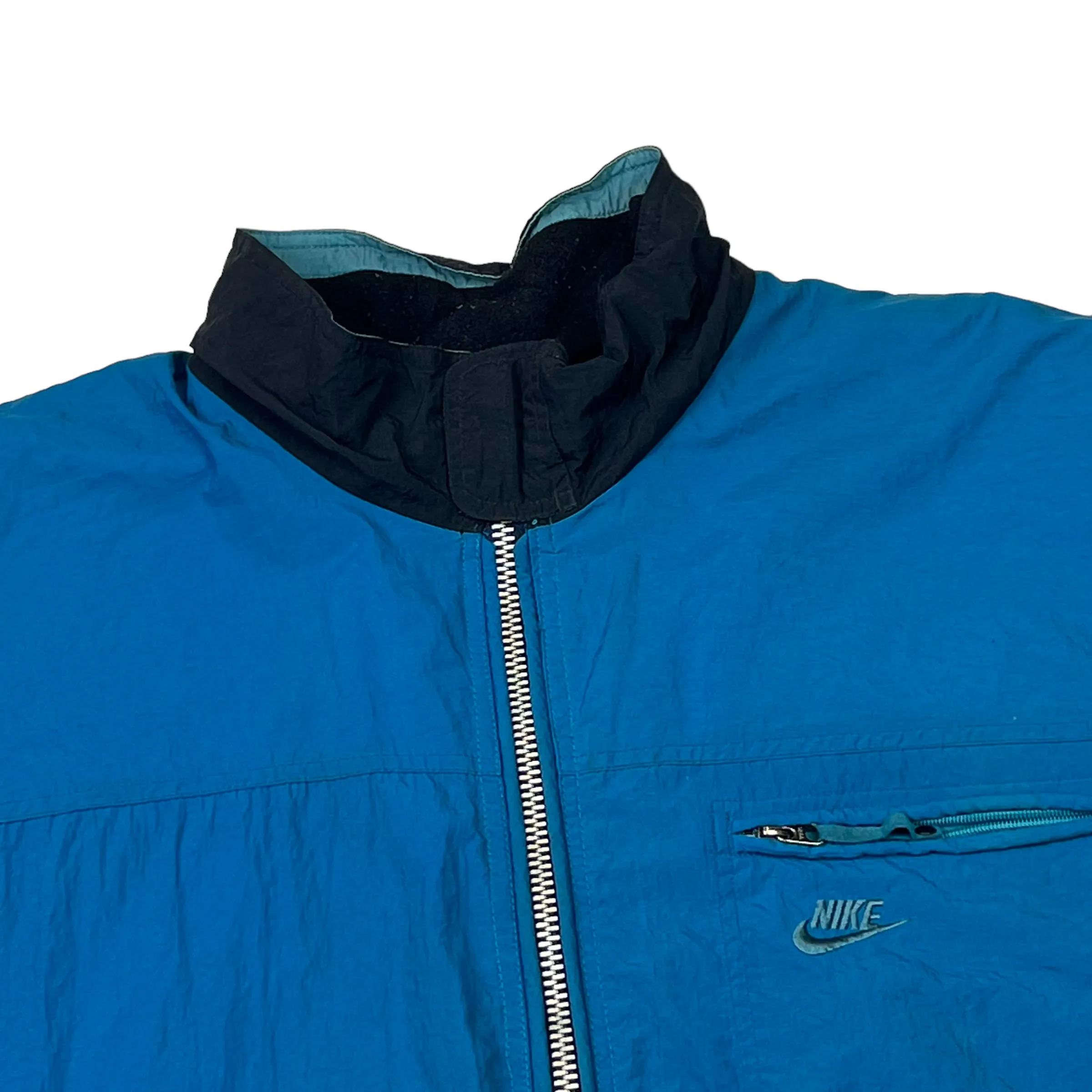 Nike 90's ACG Dark Blue Fleece Lined Jacket