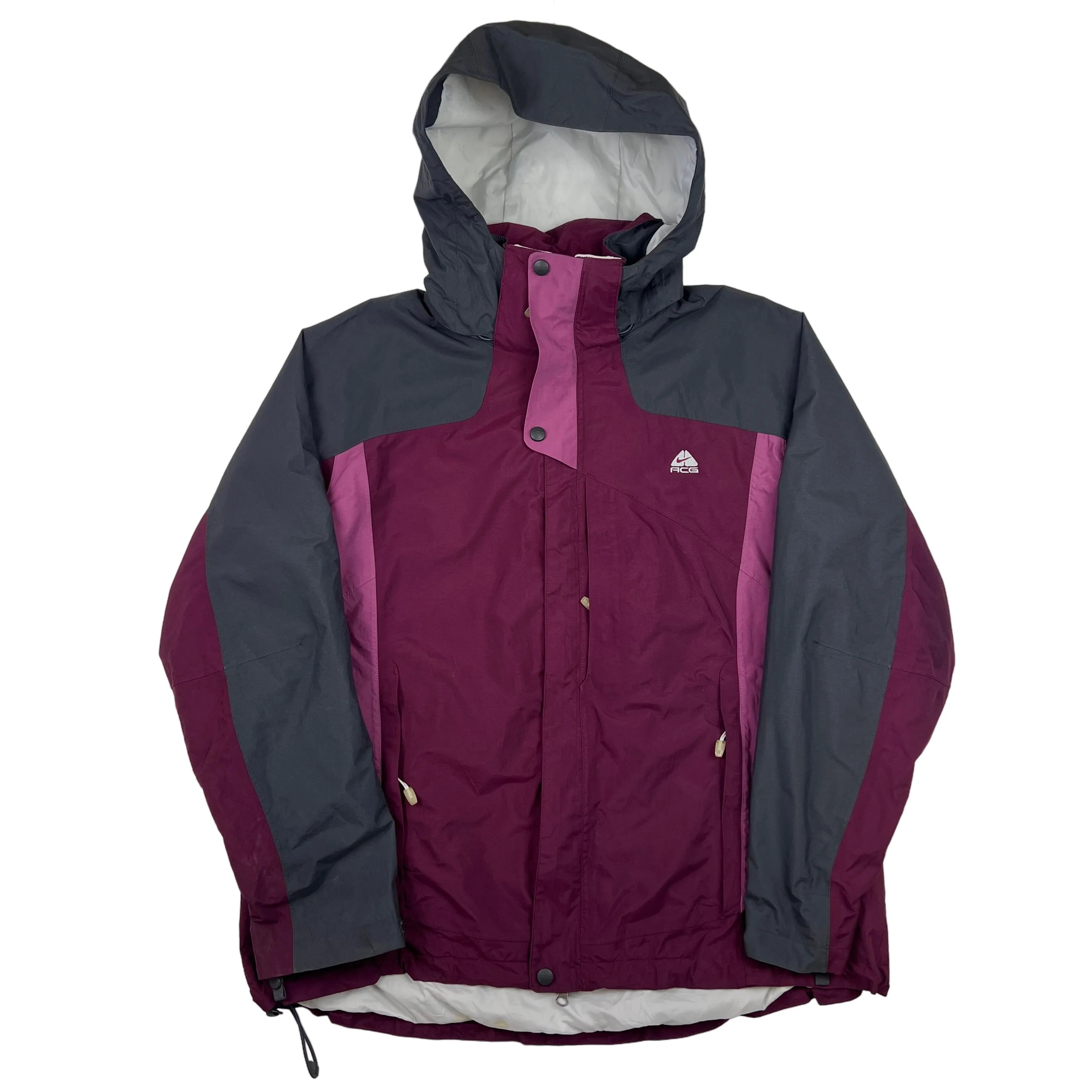 Nike ACG 3 Snowboarding Purple Hooded Jacket