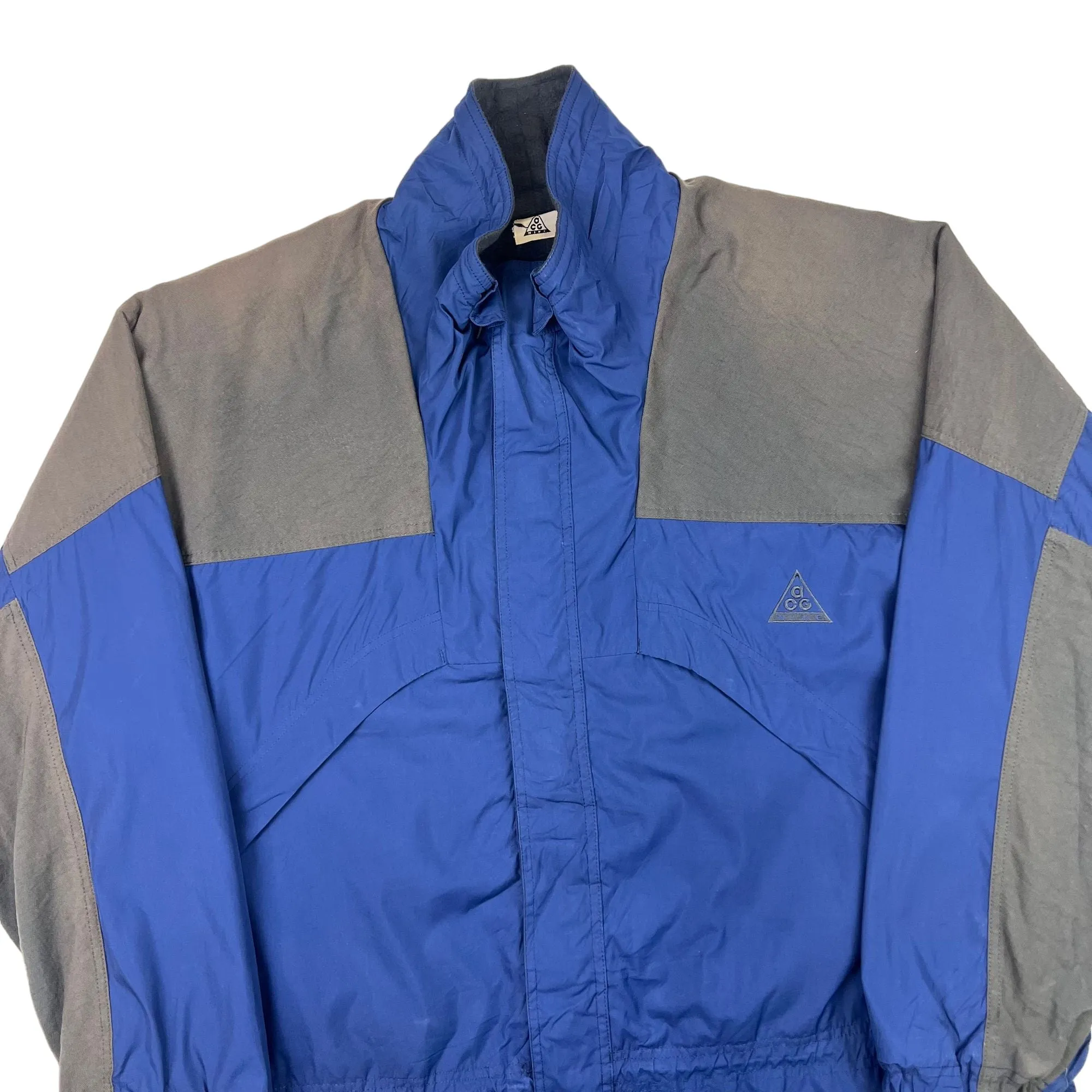 Nike ACG 90's Colourblock Mountain Jacket Blue Grey