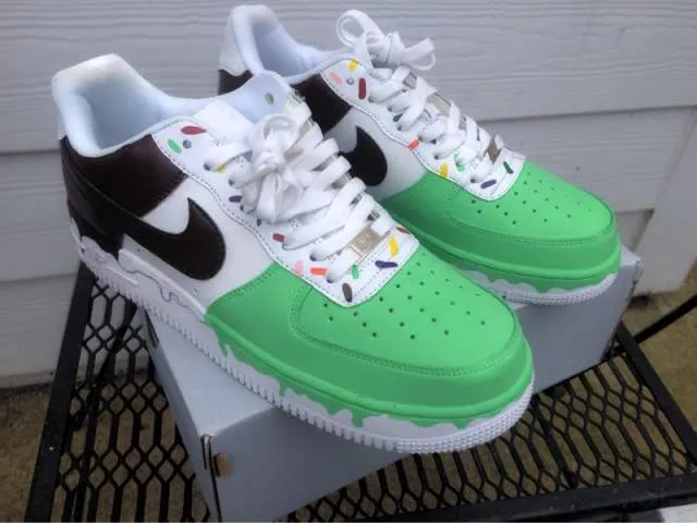 Nike Air Force 1"Mint Neapolitan" Custom